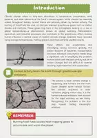 Vorschau - Arbeitsblätter - Climate Change Basics: Causes – Effects – Solutions - Seite 1