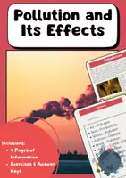 Vorschau - Arbeitsblätter - Pollution: Types, Effects, Climate - Englieschunterricht - Deckblatt