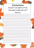 anteprima - Esercizi - Schede didattiche Il Piccolo Principe - Pagina 3