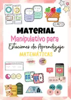 Vista previa - Juegos / Gamificación - Material manipulativo para estaciones de aprendizaje MATEMÁTICAS - Portada