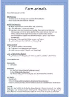 anteprima - Esercizi - Farm animals (English) 2nd Class - Pagina 1