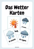 Vorschau - Spiele - Das Wetter Karten - Deckblatt