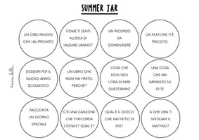 anteprima - Materiale di supporto/inclusione - SUMMER JAR - CARTE - MISS BELLS - Pagina 1