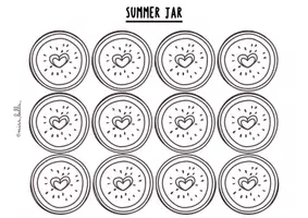 anteprima - Materiale di supporto/inclusione - SUMMER JAR - CARTE - MISS BELLS - Pagina 3