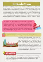 Vorschau - Arbeitsblätter - Golden Gate Bridge: Geschichte, Bauwerk und kulturelle Bedeutung - Seite 1