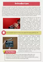 Vorschau - Arbeitsblätter - Hollywood und die globale Filmindustrie - Englischunterricht - Seite 1