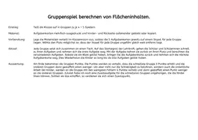 Vorschau - Arbeitsblätter - Spielesammlung zum Flächeninhalt - Seite 2