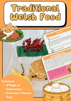 Vorschau - Arbeitsblätter - Food Bundle – Traditionelles Essen, Fast Food, Ernährung & Kultur im Englischunterricht - Seite 1