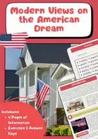 Vorschau - Arbeitsblätter - Modern Views on the American Dream - Deckblatt