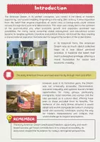 Vorschau - Arbeitsblätter - Modern Views on the American Dream - Seite 1