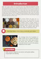 Vorschau - Arbeitsblätter - Indian Food and Spices: Culture, Cooking, Flavors - Seite 1