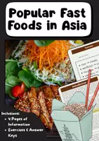Vorschau - Arbeitsblätter - Asiatisches Fast Food: Englischunterricht - Deckblatt
