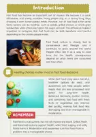 Vorschau - Arbeitsblätter - Fast Food Materialpaket Englischunterricht - Seite 2