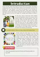 Vorschau - Arbeitsblätter - Mein Schulweg: My Way to School - Englischunterricht - Seite 1