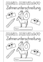 Vorschau - Arbeitsblätter - Miniheft - Zehnerunterschreitung / Zehnerstopp im ZR 20 - Subtraktion - Seite 1