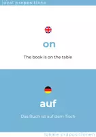 Vorschau - Merkblätter - 56 Präpositionskarten – lokal, temporal, kausal, modal - Seite 3