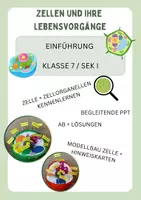Vorschau - Arbeitsblätter - Zellen Einführung und Modellbau - Deckblatt