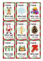 Vorschau - Spiele - I have who has Christmas Winter Edition Englischunterricht Sek I - Seite 3