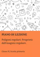 anteprima - Piani di lezione - Proprietà dell'esagono regolare - Pagina di copertina