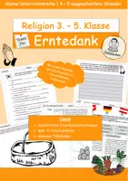 Vorschau - Unterrichtsreihen - Unterrichtsreihe: Das Erntedankfest international - Deckblatt