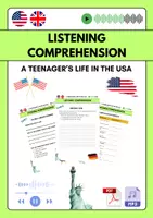 Vorschau - Arbeitsblätter - Materialpaket - Listening Comprehension Englisch Sek I – Inkl. Hörtexten, Aufgaben & Lösungen - Seite 1