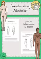 Vorschau - Arbeitsblätter - Veränderungen Pubertät kostenlos - Deckblatt