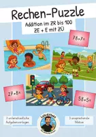 Vorschau - Spiele - Rechen Puzzle Bundle Grundschule – Addition Zahlenraum 100 - Seite 1