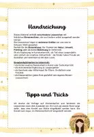 Vorschau - Mal- und Bastelvorlagen - Freebie: Lesezeichen - Biene / Bienenklasse - Seite 1
