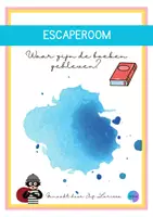 Voorbeeld - Juf Larissa - Escaperoom Waar zijn de boeken gebleven - Voorblad