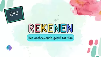 Voorbeeld - Juf Larissa - Het ontbrekende getal tot 100 ppt - Voorblad