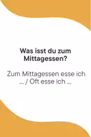 Vorschau - Stationenlernen - 50 Fragen zum Deutsch sprechen – Essen und Trinken - Seite 3