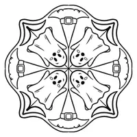 Vorschau - Arbeitsblätter - Freebie Mandalas – Herbst & Halloween - Seite 2