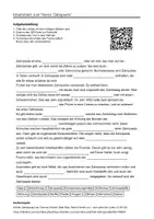 Vorschau - Arbeitsblätter - Arbeitsblätter zum Thema "Zahnpasta" + Lösung & MP3 + - Deckblatt