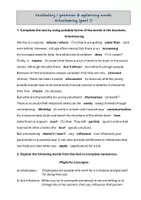 Vorschau - Arbeitsblätter - Double-click 3: "Volunteering" plus "Work and Travel" - Seite 3
