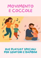 anteprima - Audio - Movimento e coccole - Playlist per genitori - Pagina di copertina