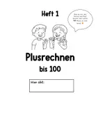 Vorschau - Arbeitsblätter - Addition bis 100. 2 Übungshefte - Seite 1