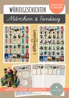 Vorschau - Arbeitsblätter - Würfelgeschichten FANTASY & MÄRCHEN mit Wortschatz - Deckblatt