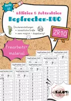 Vorschau - Spiele - Kopfrechen DUO - Tandem, ZR 10, Addition u. Subtraktion - Deckblatt