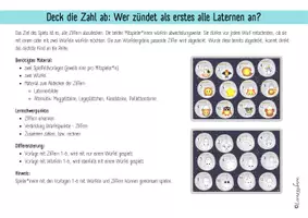 Vorschau - Spiele - Spiel: Ziffern erkennen (Laternen / Laternenumzug / St. Martin) - Seite 2