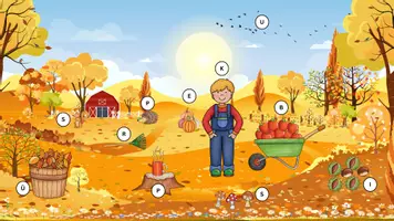 Vorschau - Arbeitsblätter - Lesespur Herbst (2-fach differenziert) - Seite 1