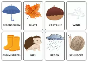 Vorschau - Spiele - Materialpaket Sprachförderung im Herbst - Seite 3
