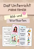 Προεπισκόπηση - Φύλλα εργασίας - Meine Familie: Bild- und Wortkarten - Εξώφυλλο