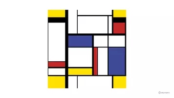 Vorschau - Unterrichtsreihen - Mondrian - Abstrakte Kunst - Wohnraumdesign - Kunstprojekt - Seite 1