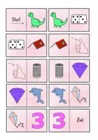 Vorschau - Spiele - Domino Buchstabe D - Seite 1