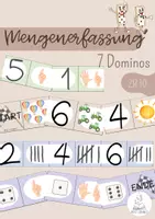 Vorschau - Stationenlernen - Mengenerfassung | Dominos | ZR10 - Deckblatt