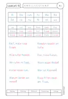Vorschau - Arbeitsblätter - Leseblätter zu Flex & Flora 1 - Buchstabenheft 2 (Deutsche Version) - Seite 3