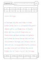 Vorschau - Arbeitsblätter - Leseblätter zu Flex und Flora 1 - Buchstabenheft 3 (Deutsche Version) - Seite 2