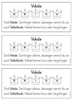 Vorschau - Arbeitsblätter - Hefteinträge "Laute" (Anfangsunterricht Klasse 1/2) - Seite 1