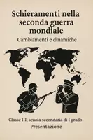 anteprima - Presentazioni / Lavagne - Schieramenti nella seconda guerra mondiale: Cambiamenti e dinamiche - Pagina di copertina