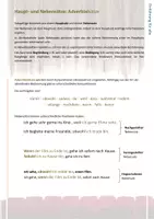 Vorschau - Arbeitsblätter - Nebensätze: Adverbialsätze - Arbeitsblätter und Stationen - Seite 1